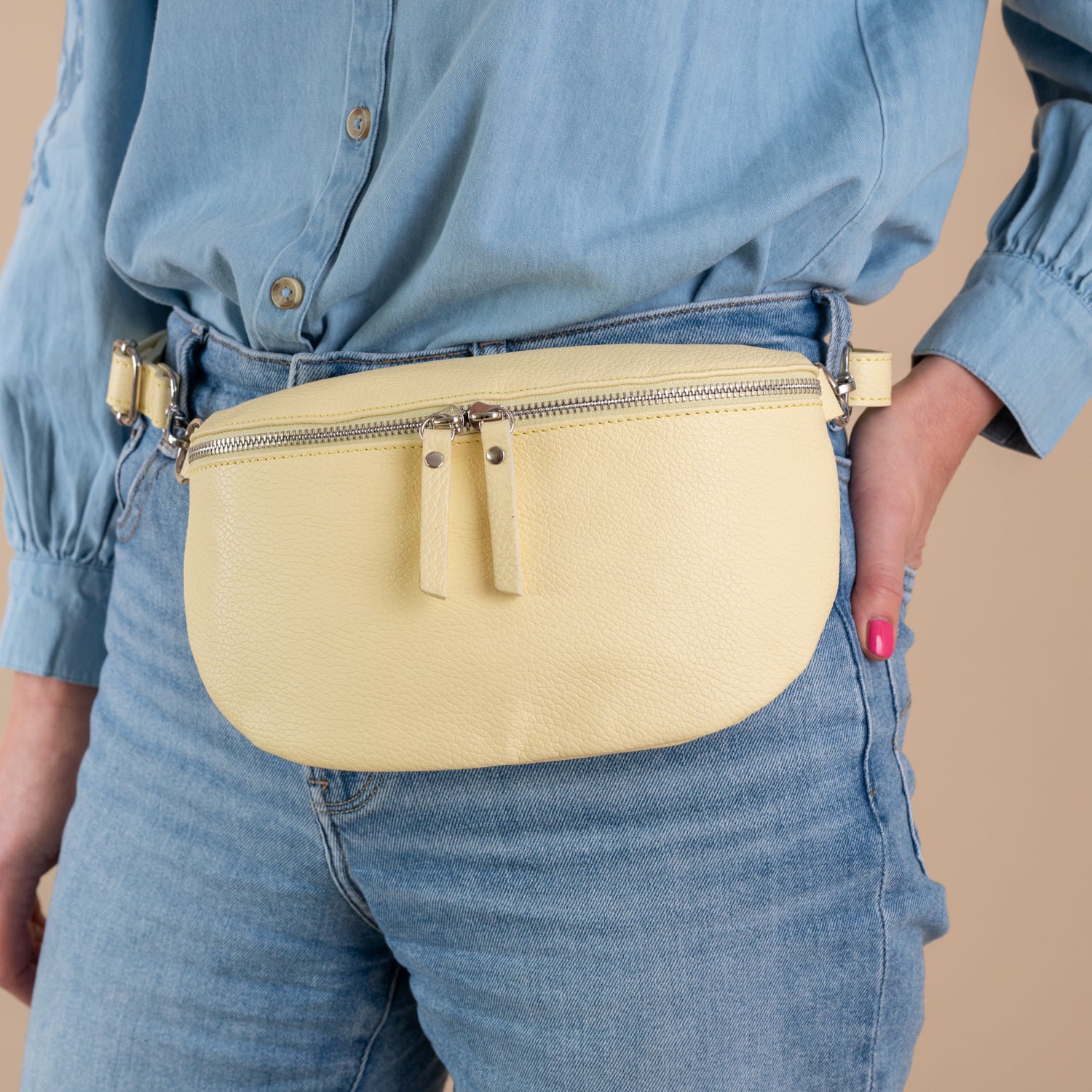 Belt bag-shoulder bag Janne | Bottle Green