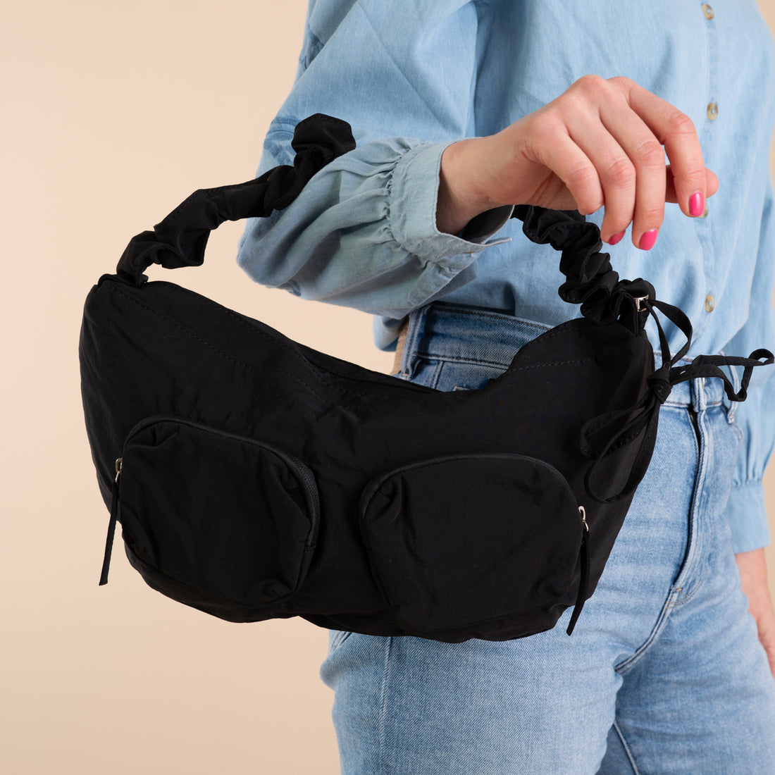 Gürteltasche-Umhängetasche Janne | Flaschengrün