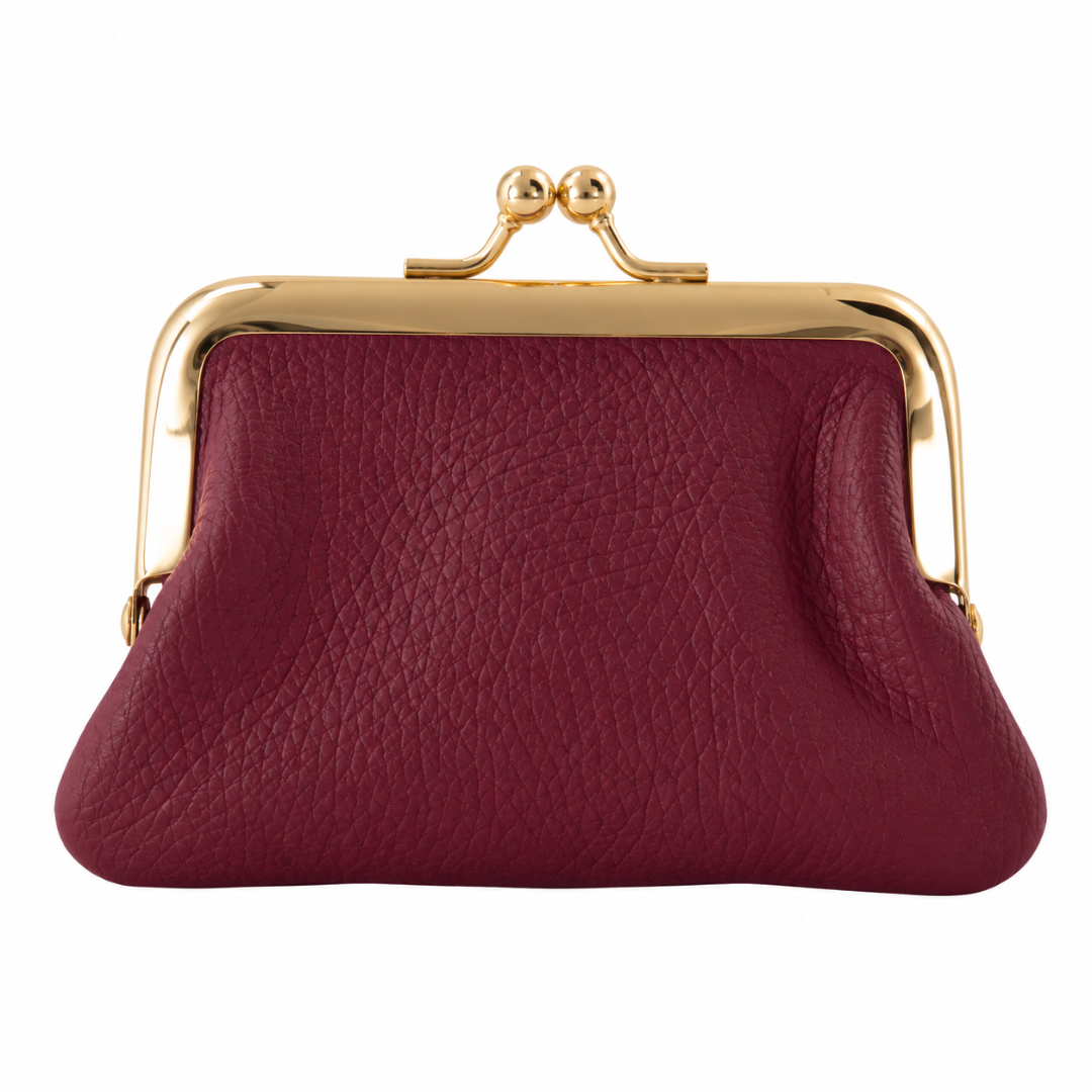 Knip Portemonneetje | Burgundy