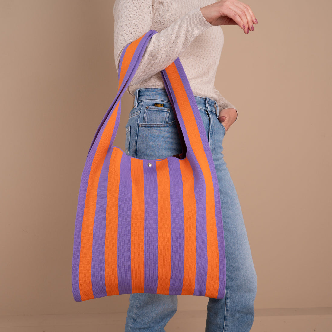 Tas Loïs | Lila - Oranje