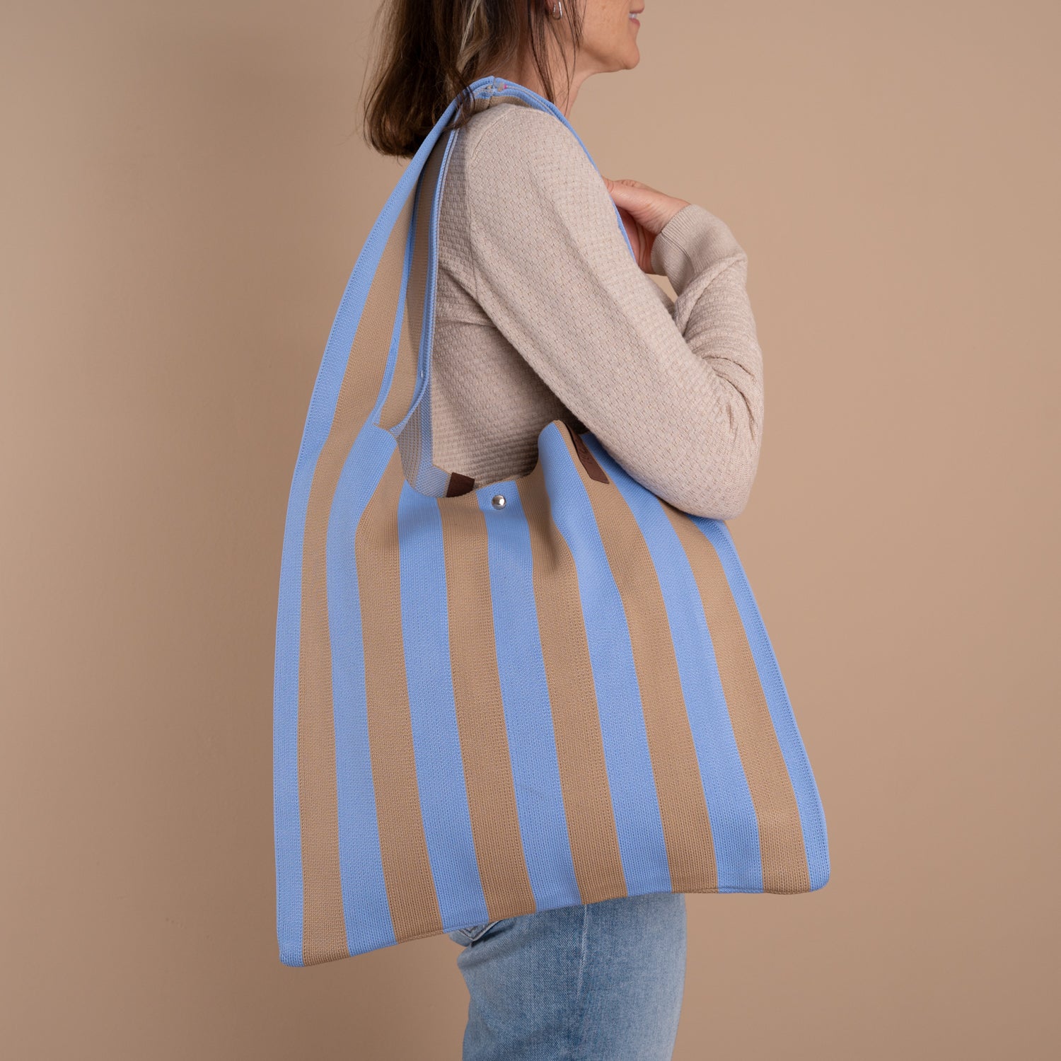 Tas Loïs | Lichtblauw - Zand