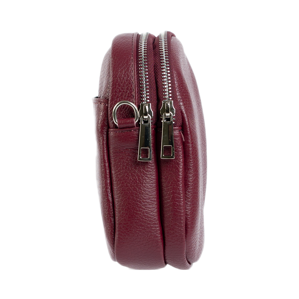Schouder-/Telefoontasje Rune | Burgundy