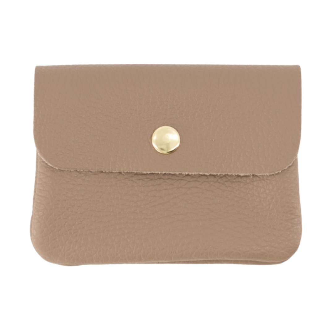 Leather wallet | Rose Metallic