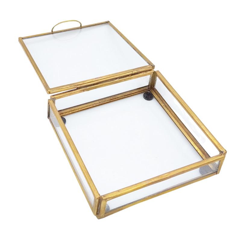 Display glas 11x11 deksel