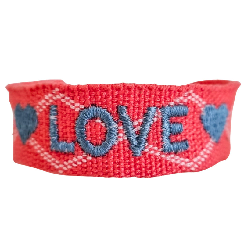 Ibiza Woven Love Pink