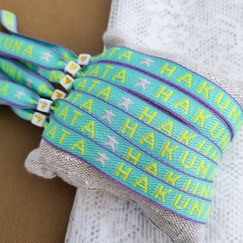 Ribbon Bracelet Hakuna Matata