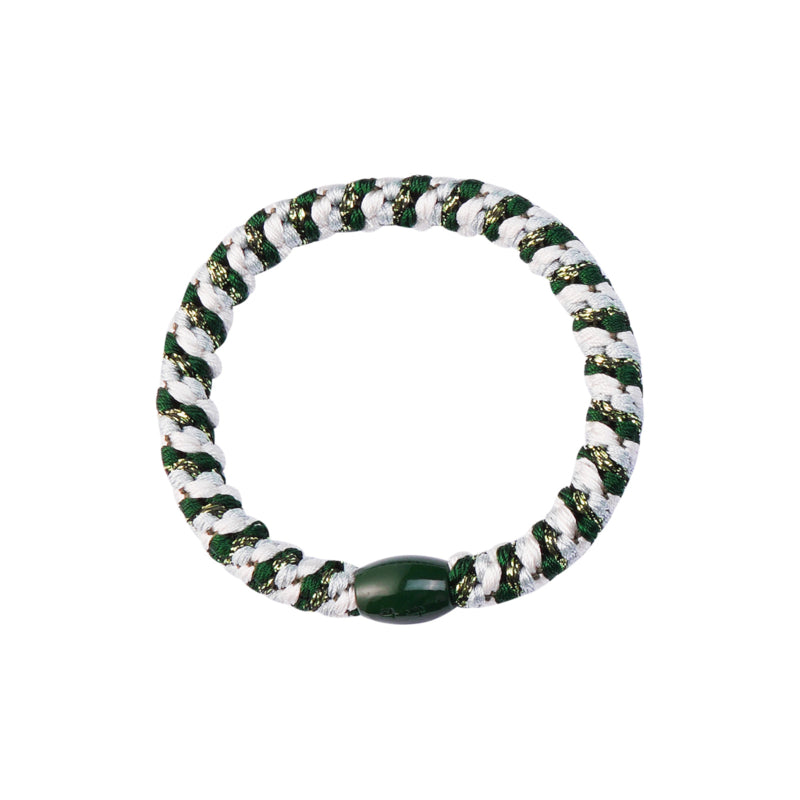 Haarelastiek Glitter Green