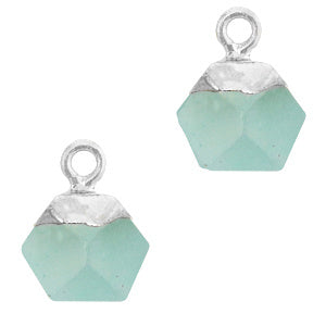 Ballchain Hexagon Ice Morning Blue