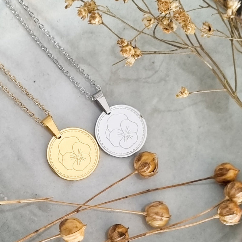 Geboortebloem Ketting