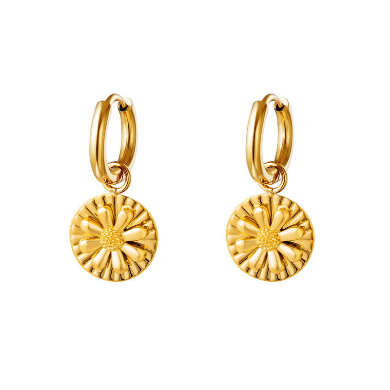 Oorbellen Flowers | 07 Goud