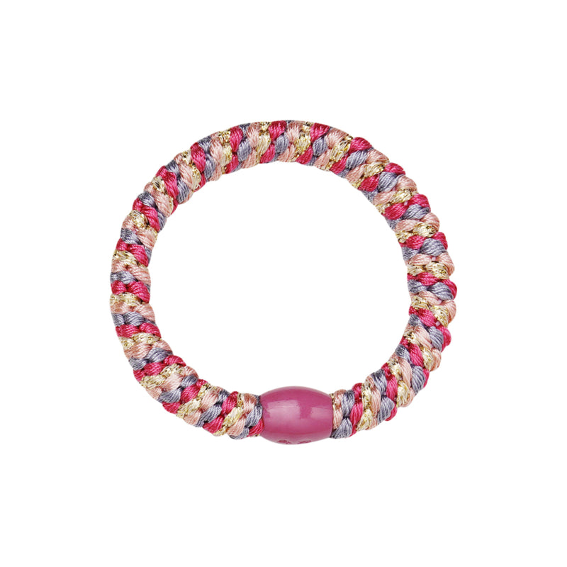 Haarelastiek Glitter Roze Blue