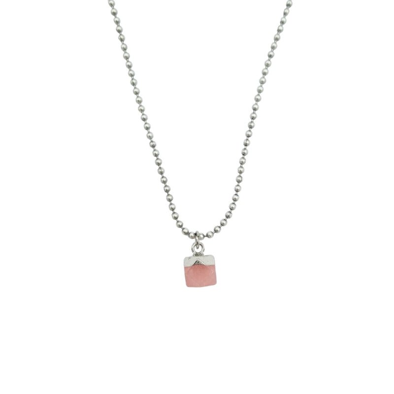 Ballchain Hexagon Blossom Pink