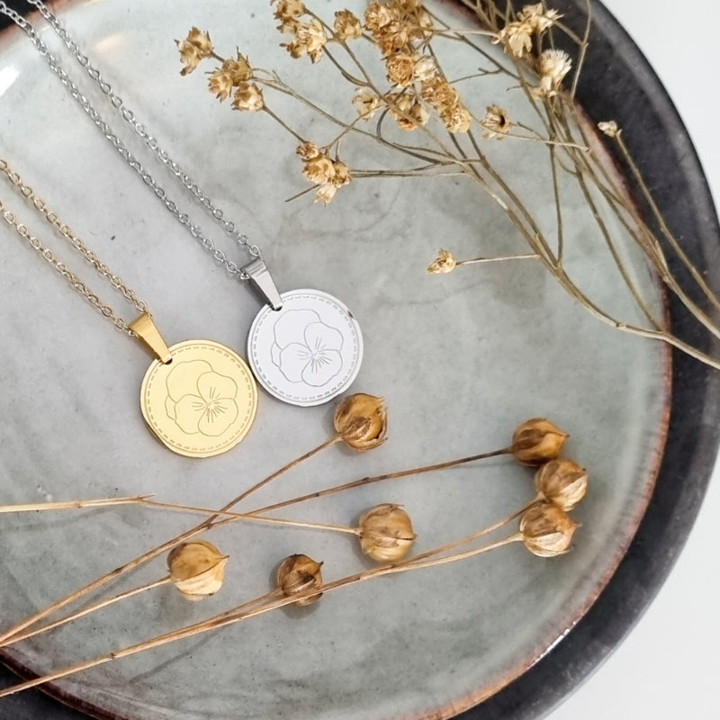 Geboortebloem Ketting