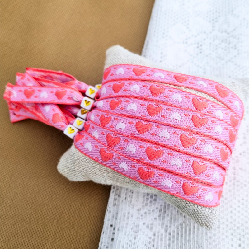 Ribbon Bracelet Hearts