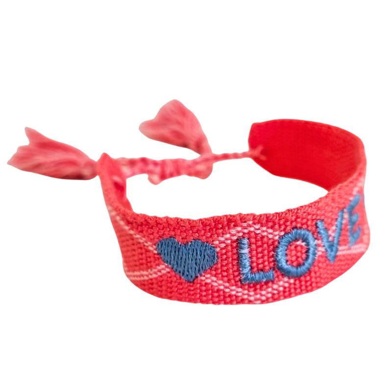 Ibiza Woven Love Pink