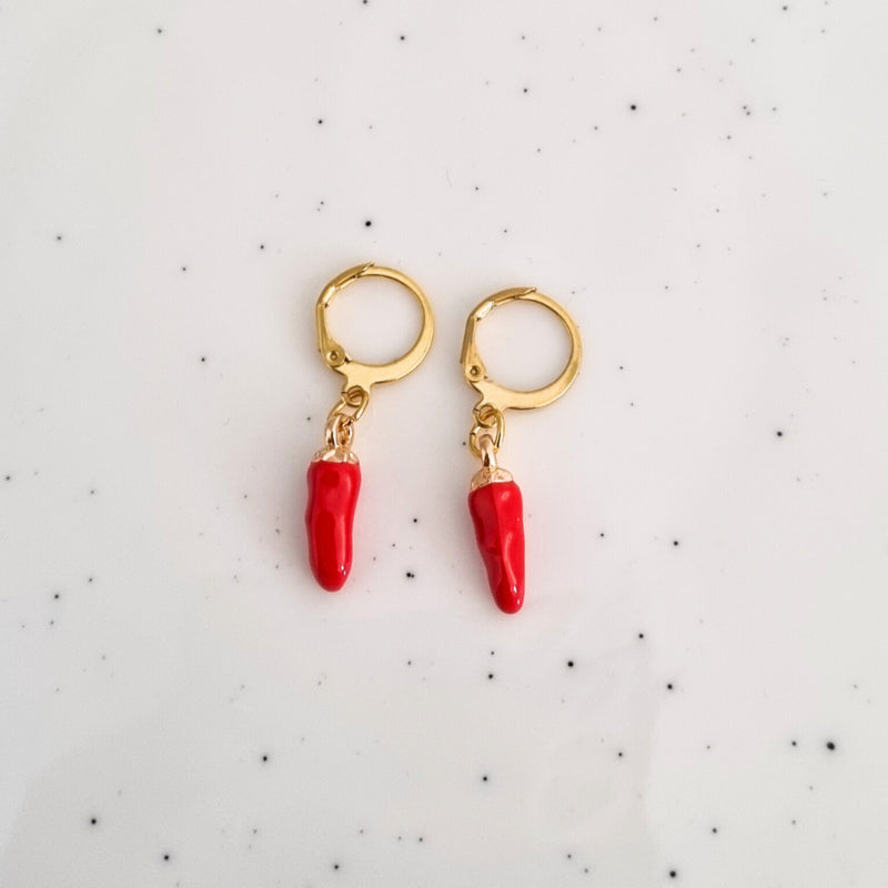 Oorbellen Peppers | Goud