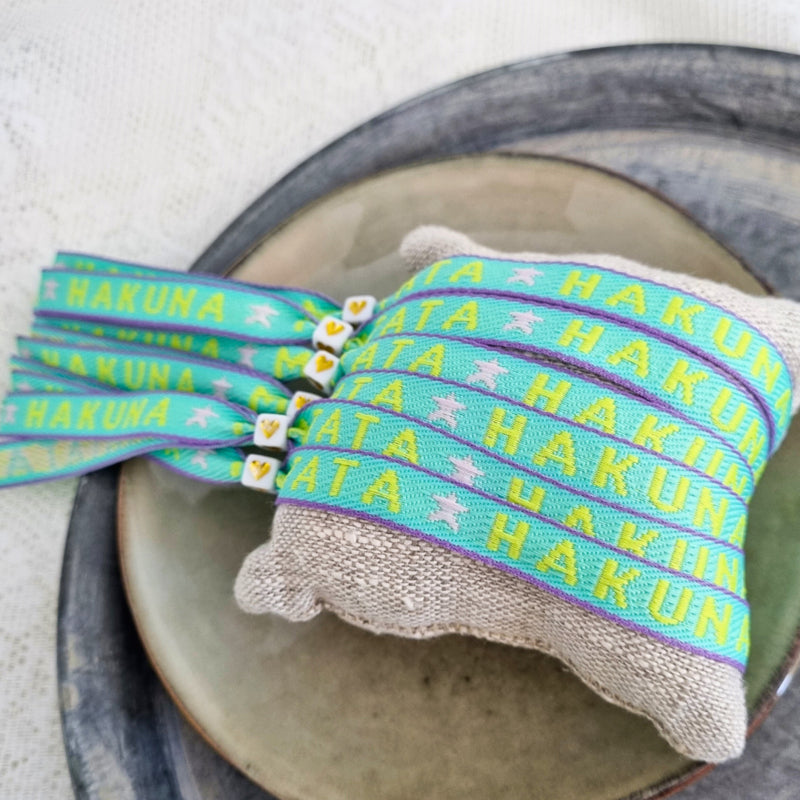 Ribbon Bracelet Hakuna Matata