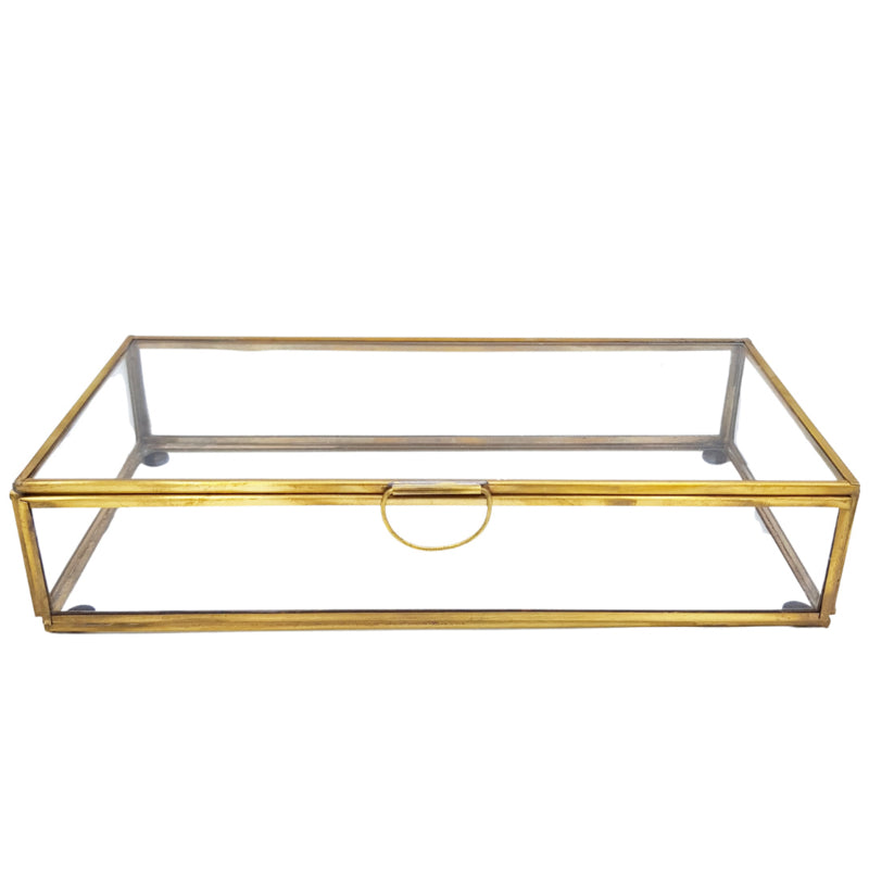 Display glas 25x12 deksel