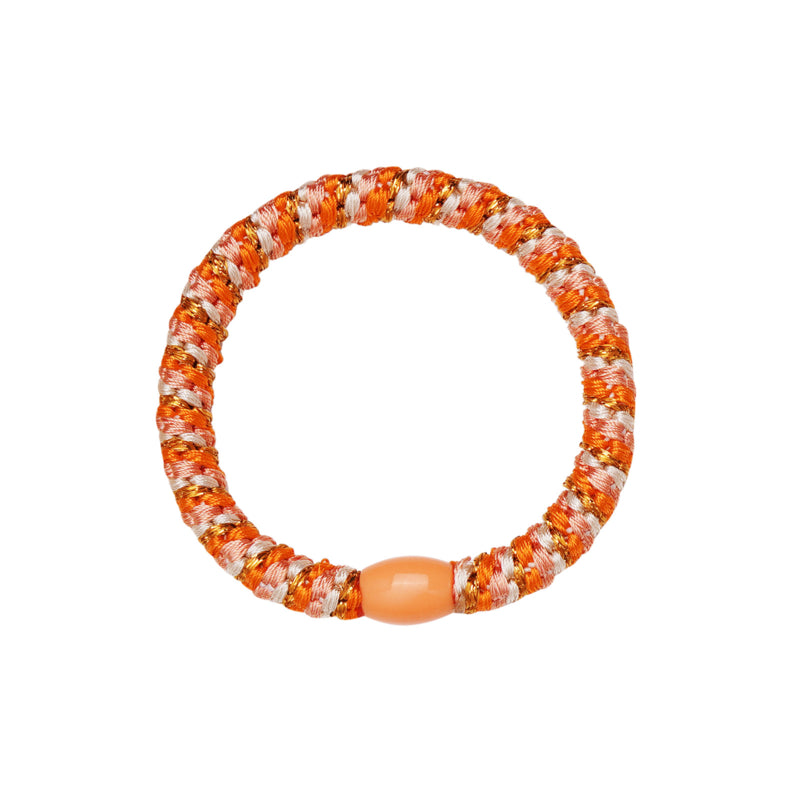 Haarelastiek Glitter Oranje