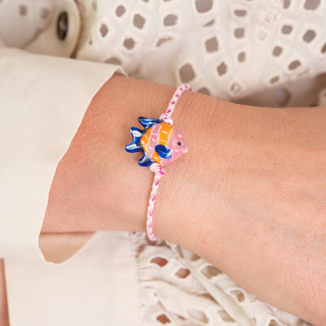 Geflochtenes Schiebeknotenarmband | 54