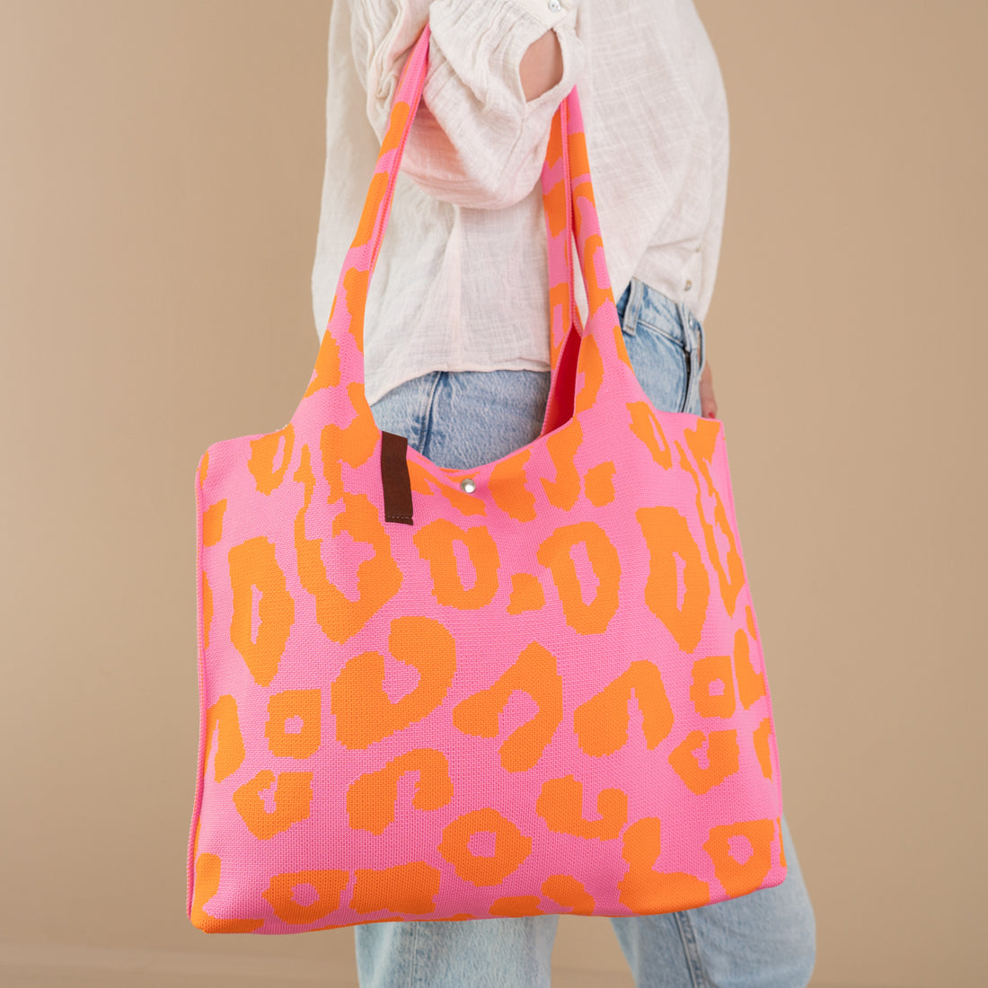 Tas Lieke | Panter Roze - Oranje