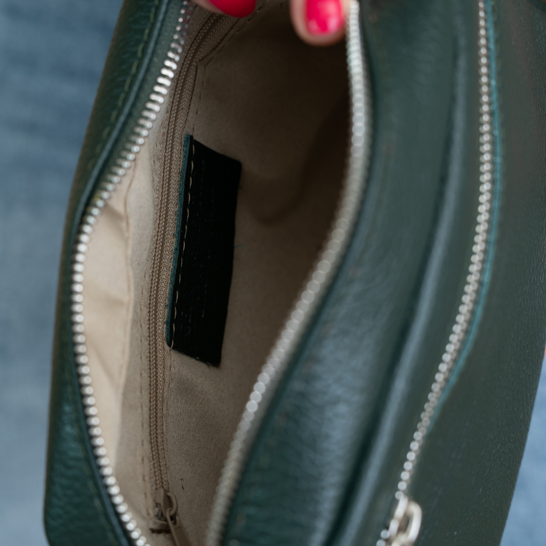 Shoulder bag Mieke | Bottle Green