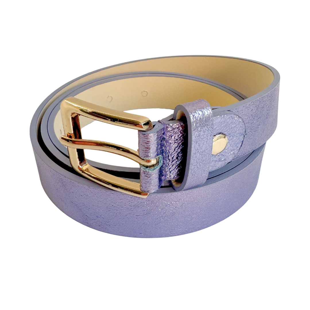 Belt Purple Metallic