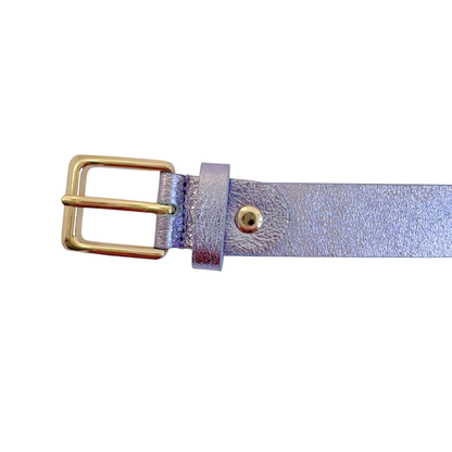 Belt Purple Metallic