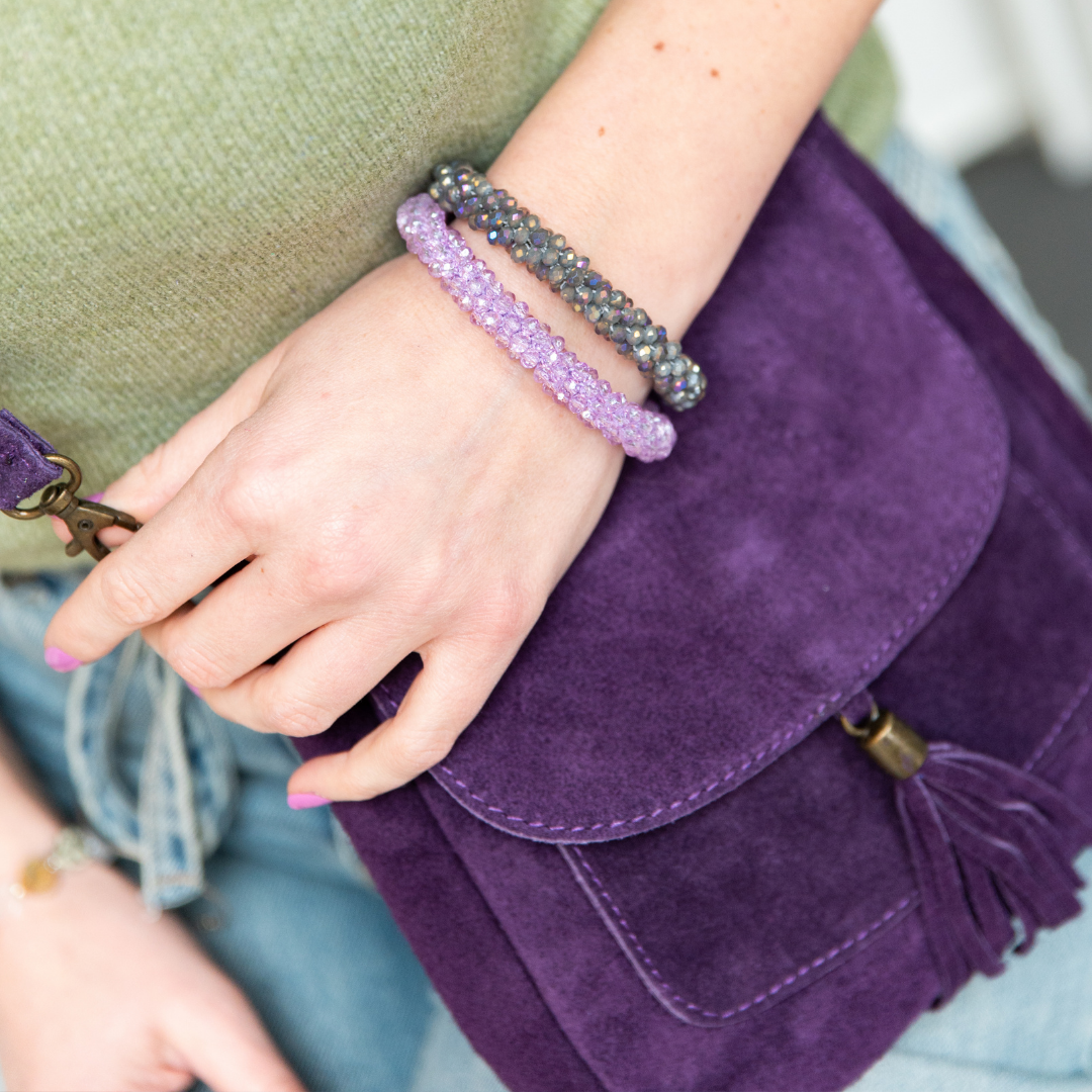Shoulder bag Lieve | Purple