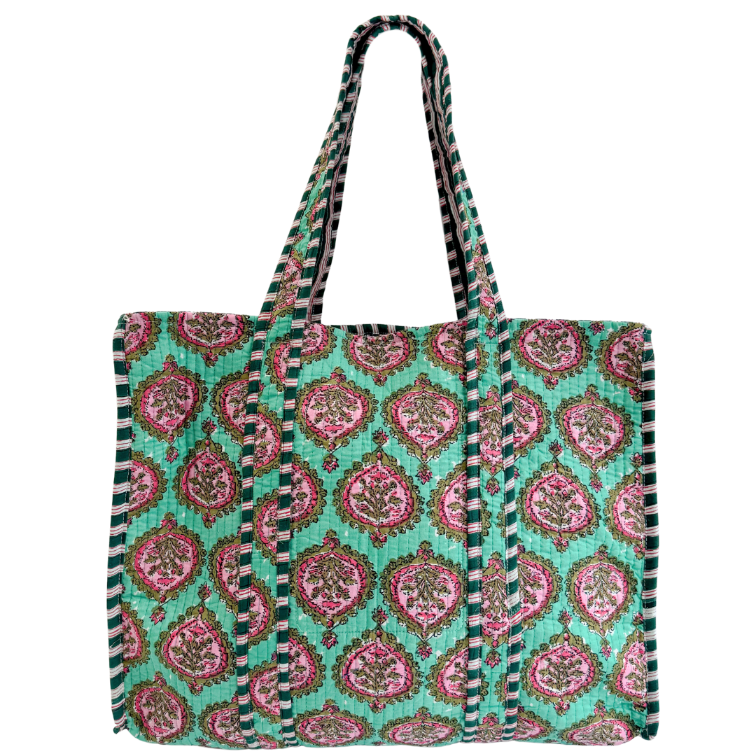 Tote Bag Veerle | Turquoise