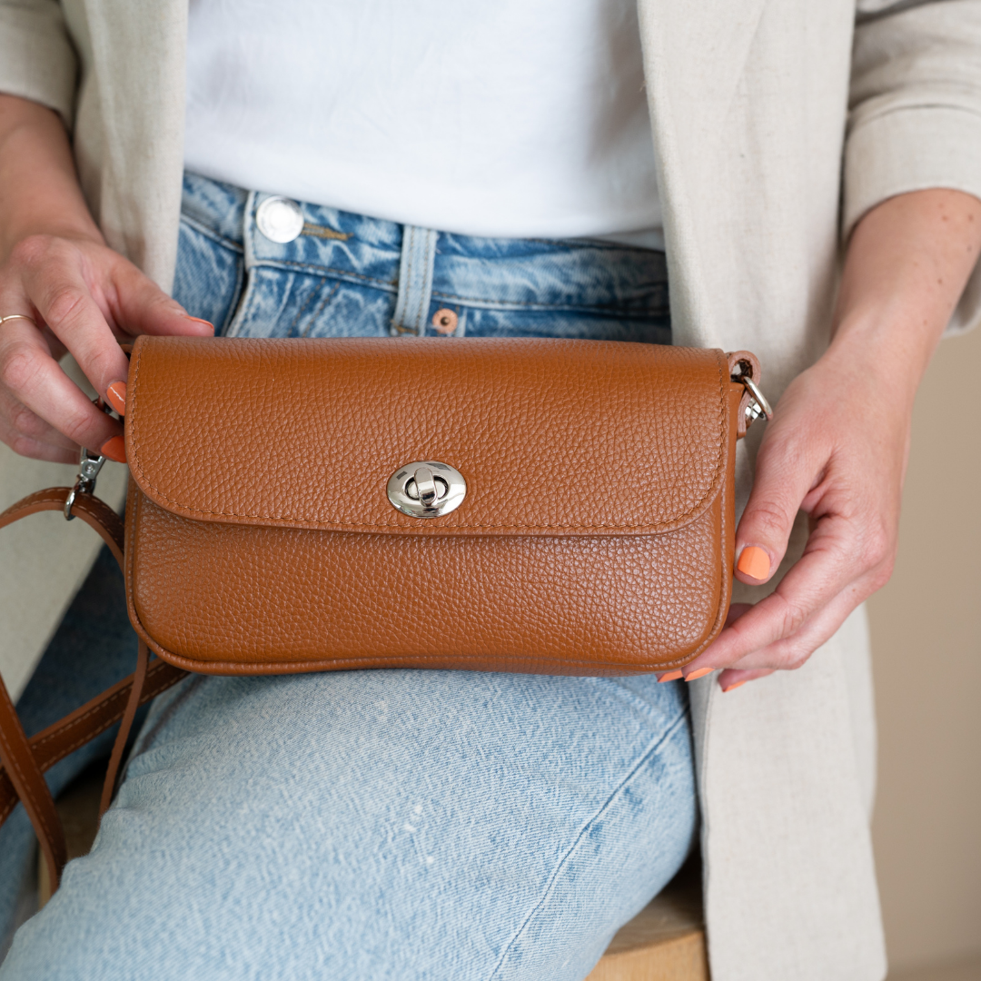 Schoudertas Charlotte | Camel