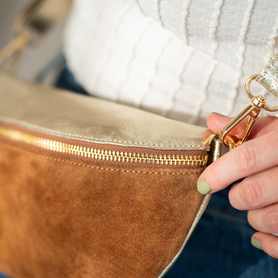 Hip bag-Shoulder bag Janne | Antique Pink