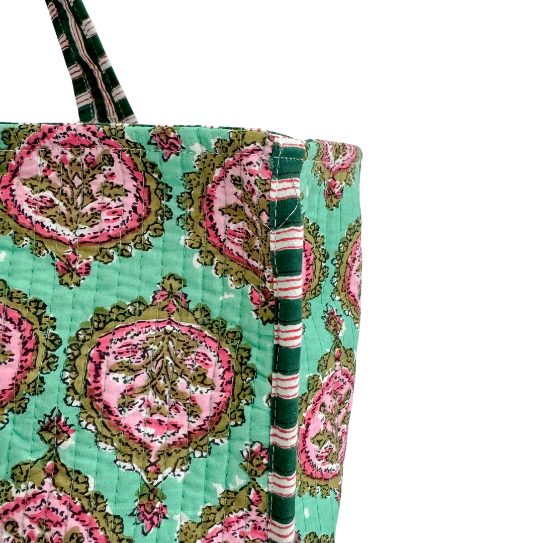 Tote Bag Veerle | Turquoise