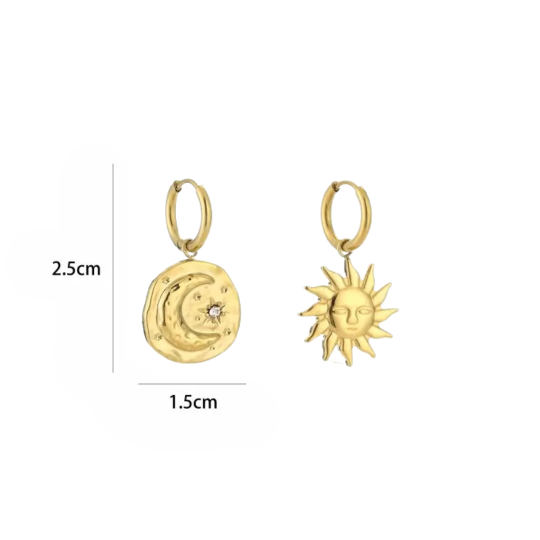 Earrings Space | Gold