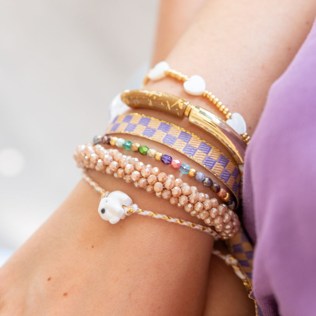 Facettenrollenarmband | Sahara