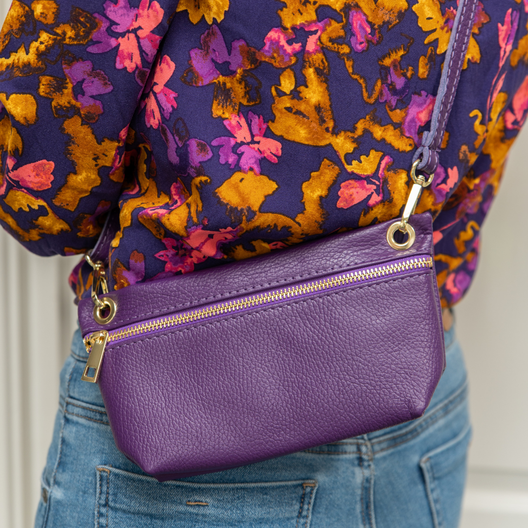 Shoulder/Phone bag Birte | Purple