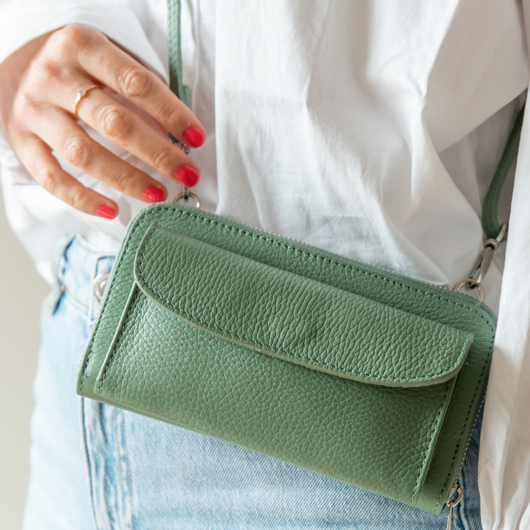 Shoulder bag - Wallet | Sea green