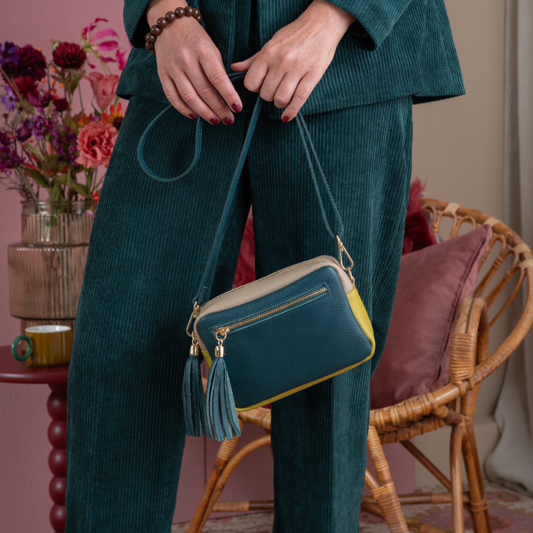 Schoudertas Maure | Petrol