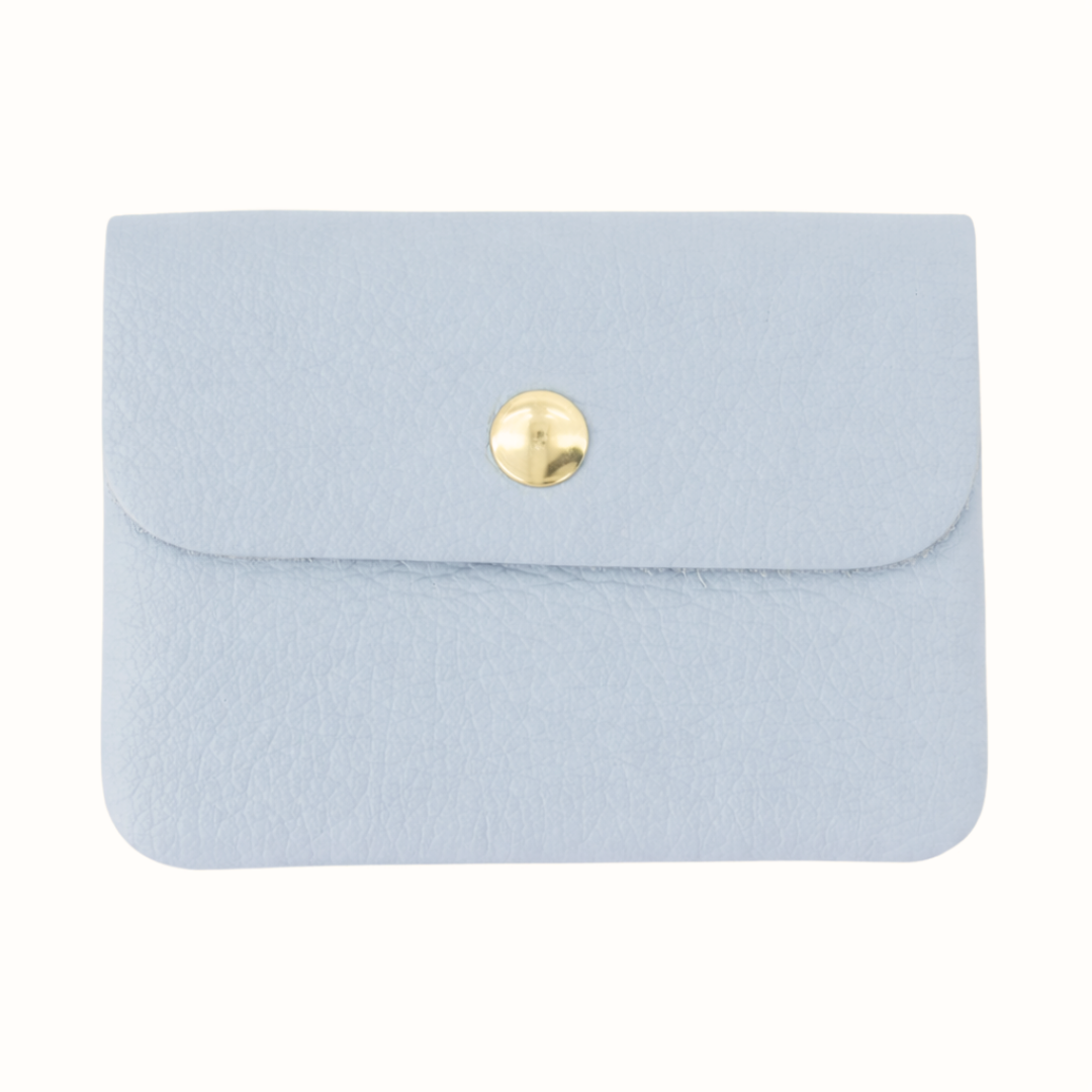 Leather wallet | Rose Metallic