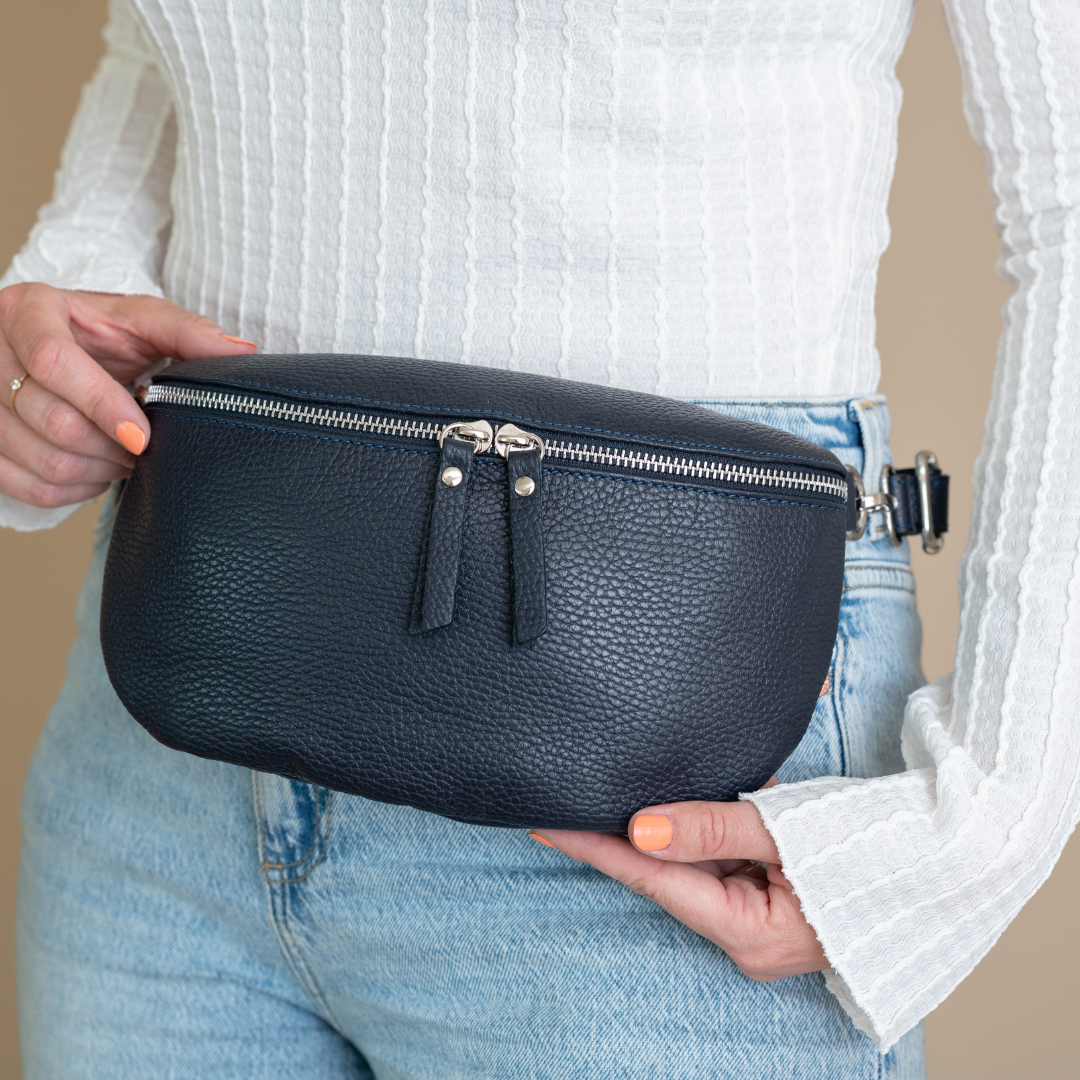 Gürteltasche-Umhängetasche Janne | Marine