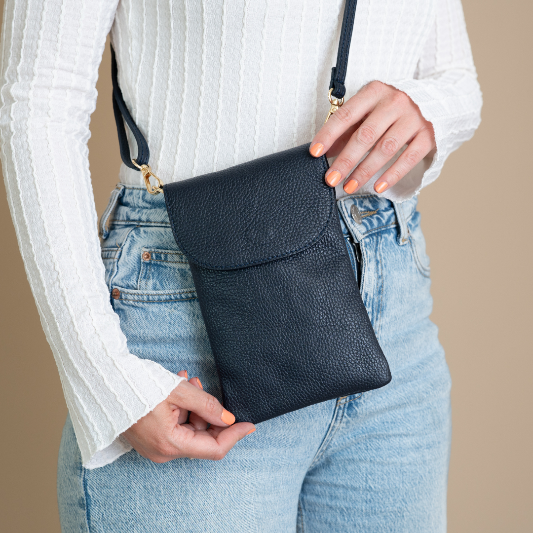 Schoudertas Febe | Navy