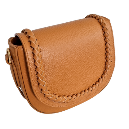 Shoulder bag Flore | Cognac