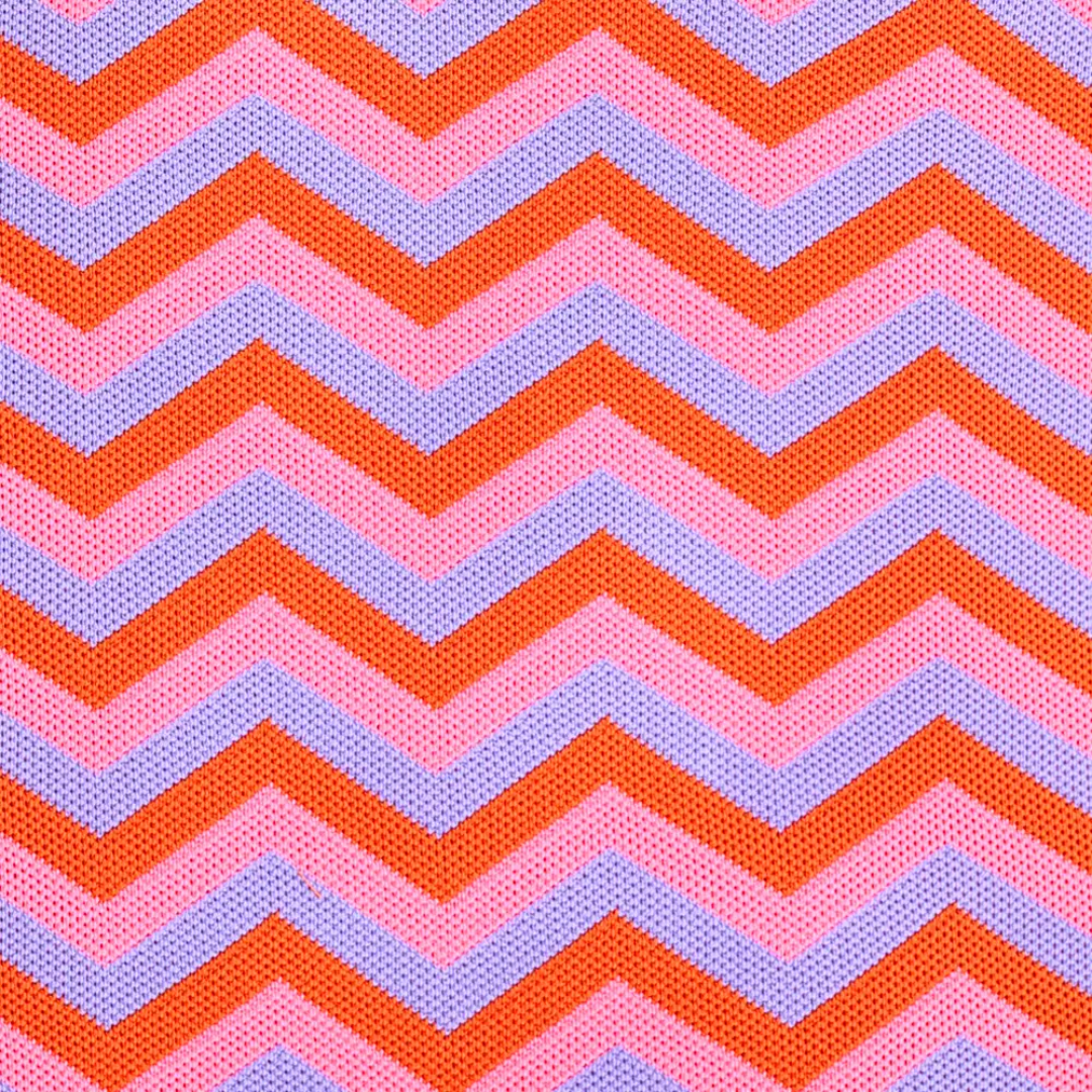 Tas Mara | Zig Zag Lila - Roze - Rood