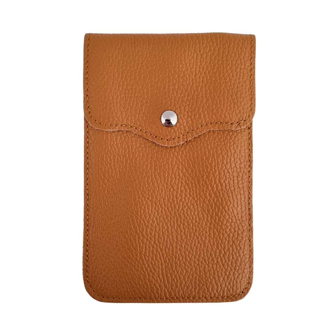 Handytasche Maike (Leder) 2 Fächer | Kamel