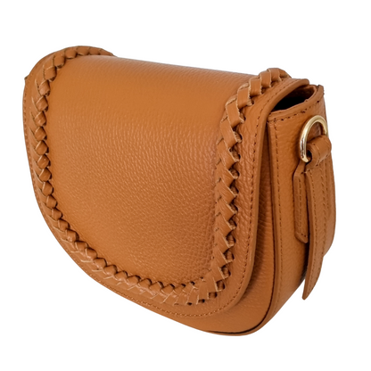 Shoulder bag Flore | Cognac