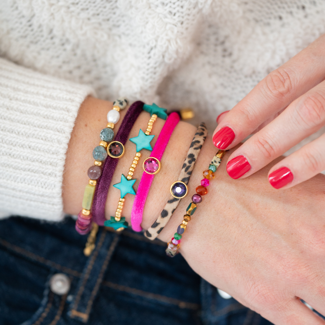 Armband Sterretjes | Turquoise