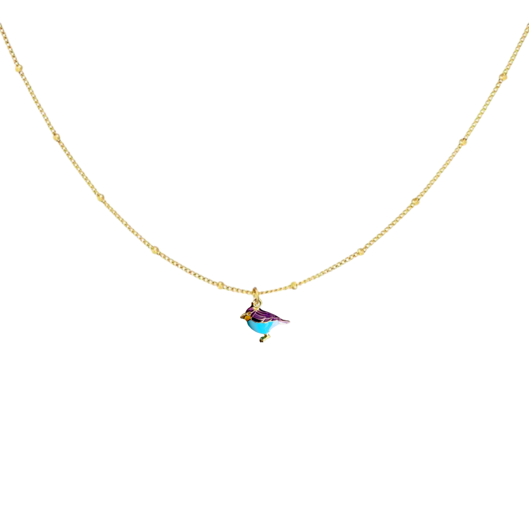 Ketting Bird | Purple