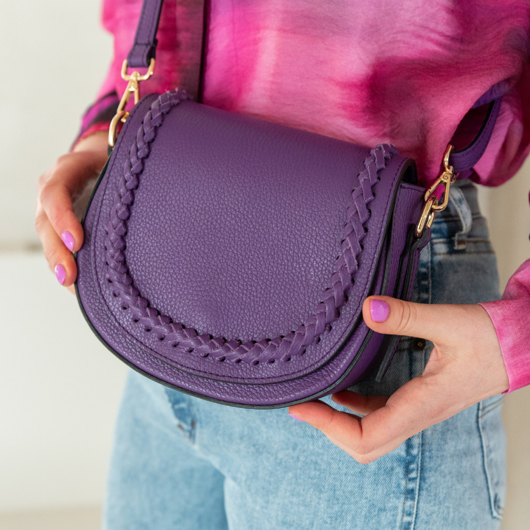 Shoulder bag Flore | Purple