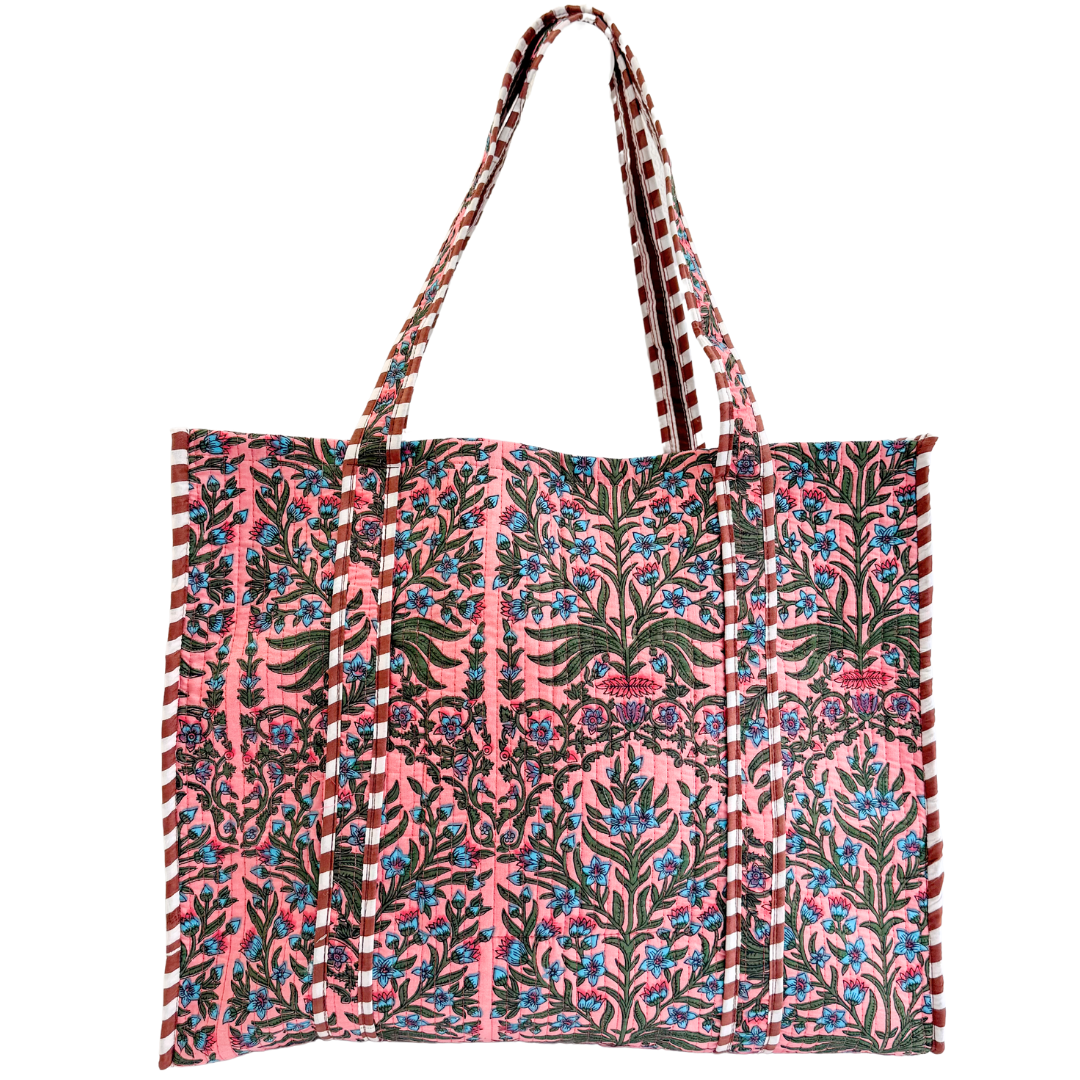 Tote Bag Veerle | Roze-Jeans