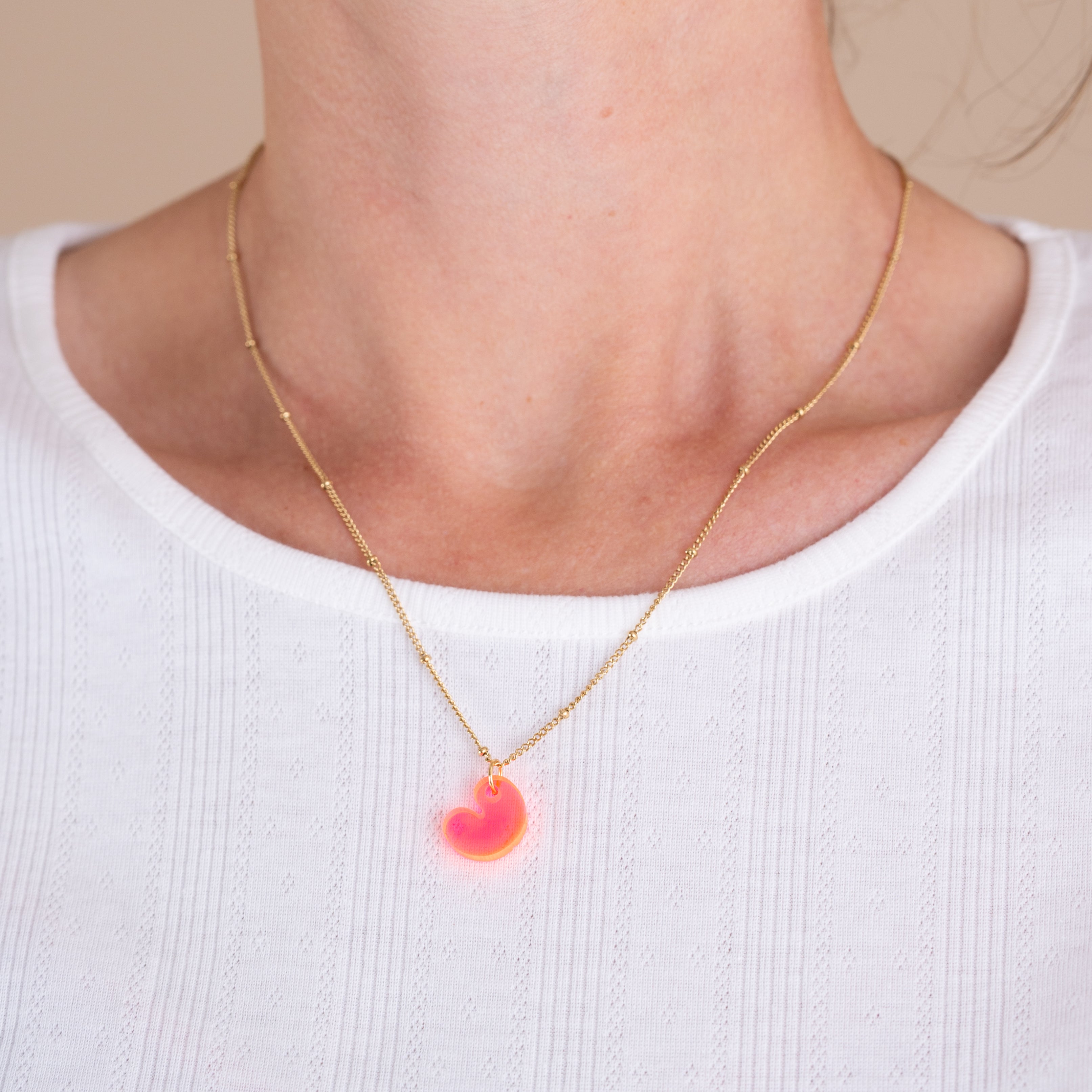Necklace Moon | Blue